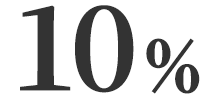 10%
